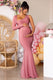 Oh Baby | Blush Maternity One Shoulder Bodycon Maxi Dress