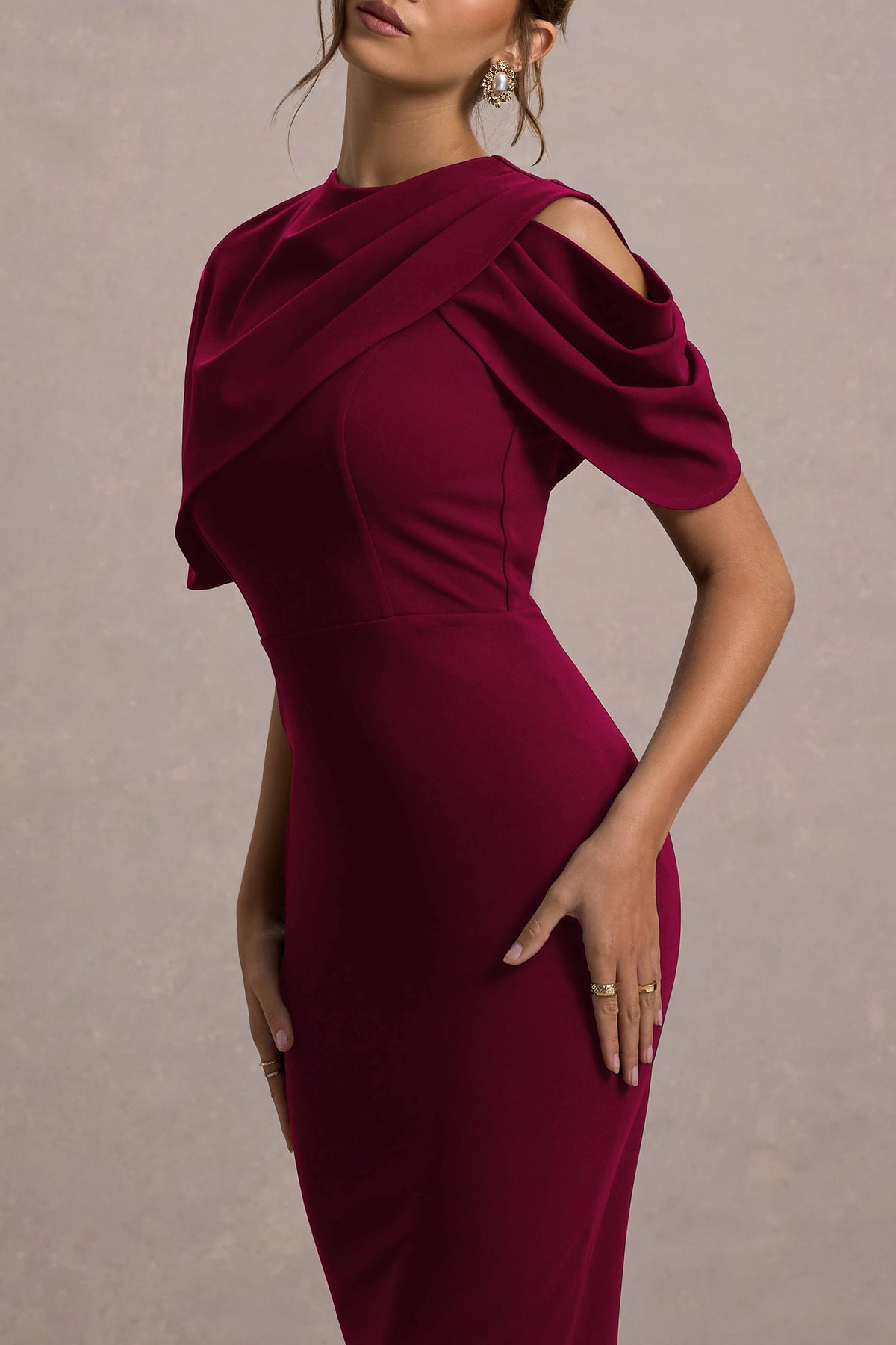 CC_HR_CL135270037 - Dorothea  - Berry Draped Midi Dress With Cape 13.jpg