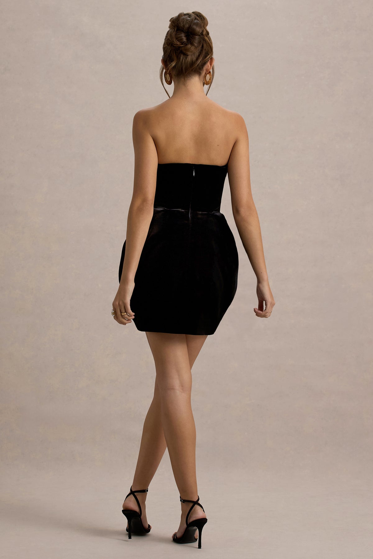 HR_CL135462002 - Bryanna  - Black Velvet Sweetheart Mini Dress With Tulip Skirt 6.jpg