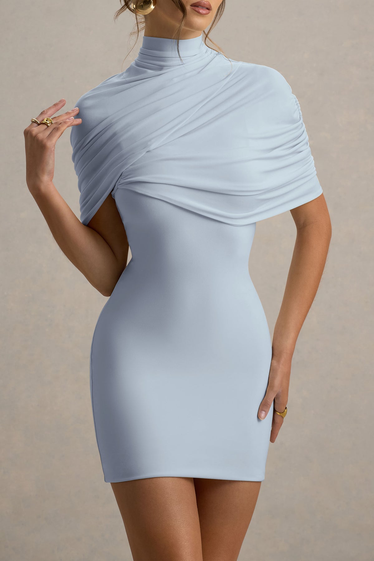 HR_CL135877016 -  Perdi | Powder Blue Bodycon Mini Dress With Twisted Cape 4.jpg