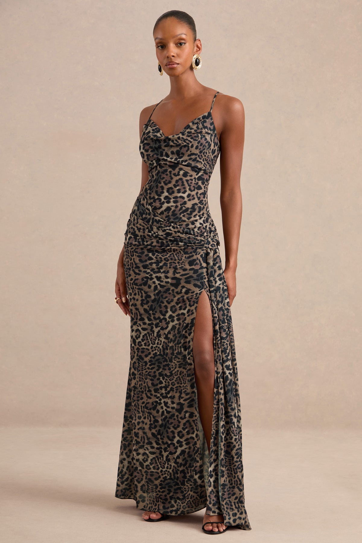 ECM_HR_CL136244021 - Virtue Brown Leopard Print Cowl-Neck Fishtail Maxi Dress With Split0.jpg