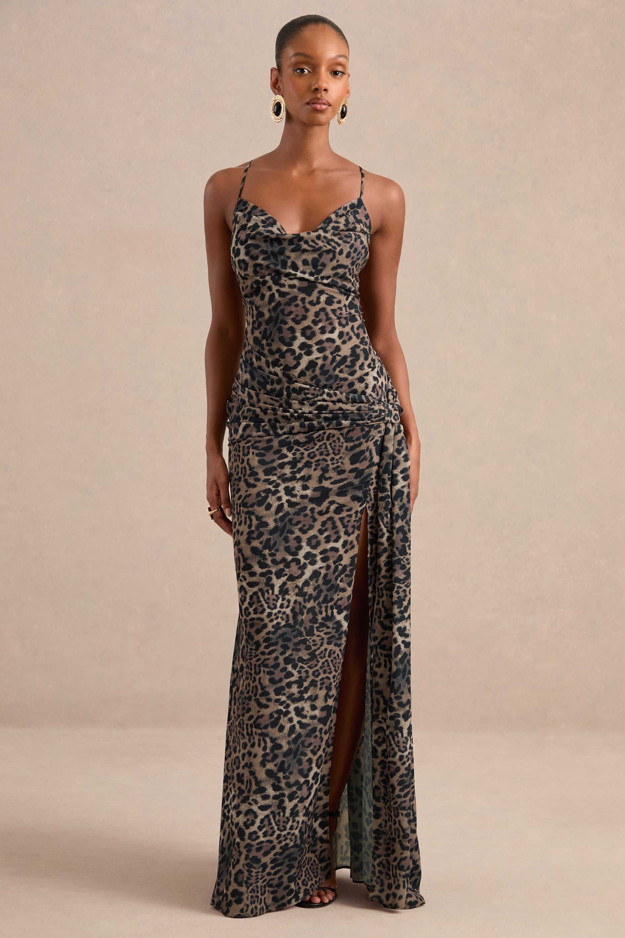 ECM_HR_CL136244021 - Virtue Brown Leopard Print Cowl-Neck Fishtail Maxi Dress With Split2.jpg