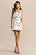 ECMH-HR-CL136809110 - Nelly - White & Black Polka Dot Square-Neck Mini Dress 01.jpg