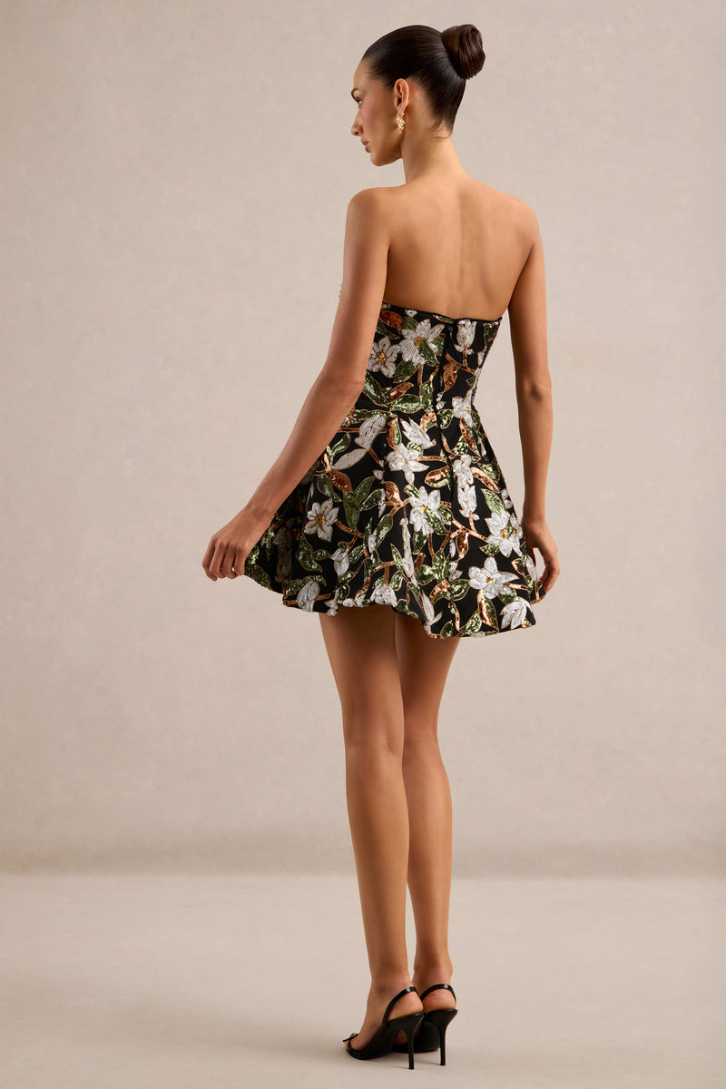 ECM_HR_CL136892465 - Sparky _ Black And Bronze Floral Embellished Bandeau Mini Dress8.jpg