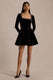 HR_CL136895002 - Beloved Black Velvet Embellished Square-Neck Mini Dress 02.jpg
