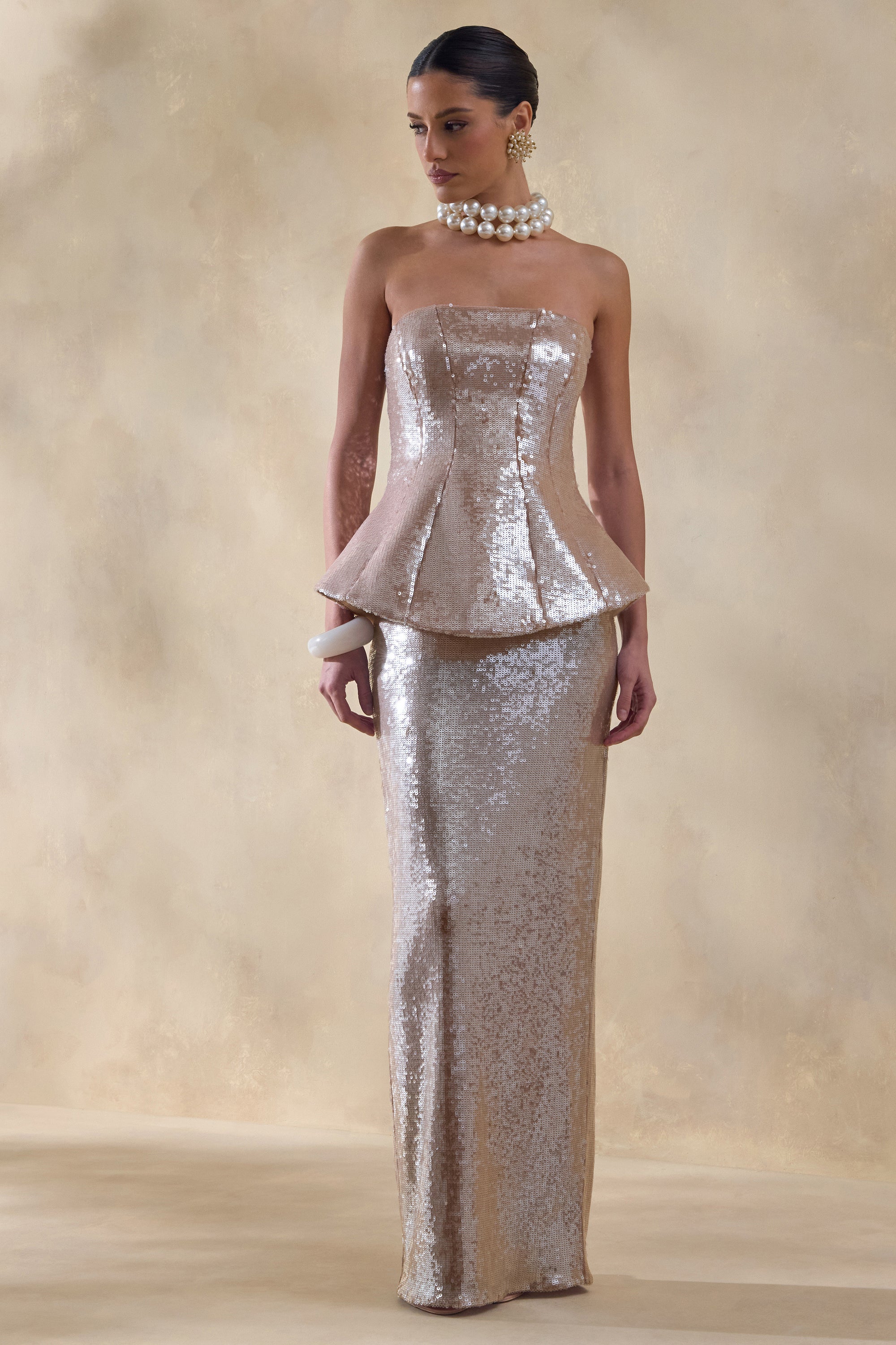 ECM_HR_CL137227063 - Dalisse | Nude Sequin Bandeau Corset Maxi Dress 4.jpg