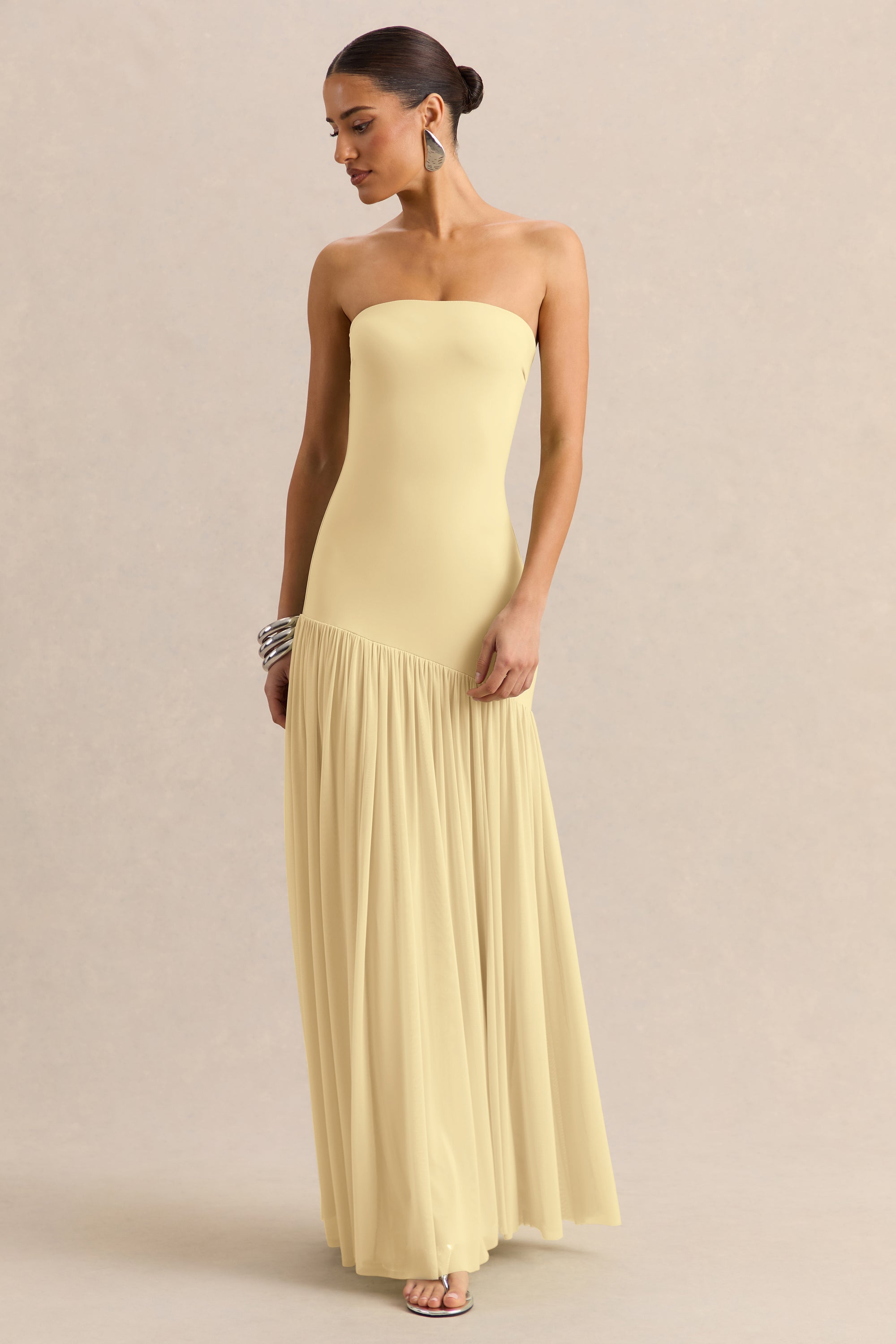 ECM_HR_CL137294121 - Bambi Lemon Bandeau Maxi Dress With Scarf-Detail_05.jpg