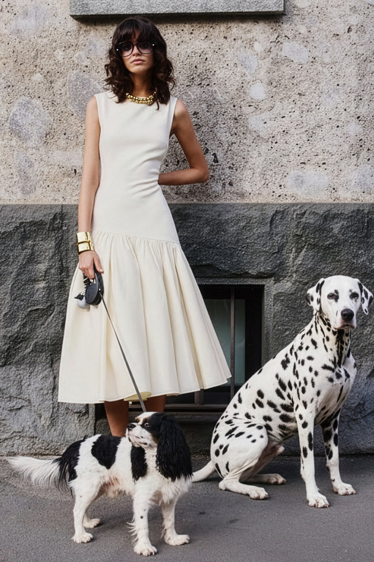 boat neck drop waist midi dress St. Tropez Boat Neck Drop Waist Midi