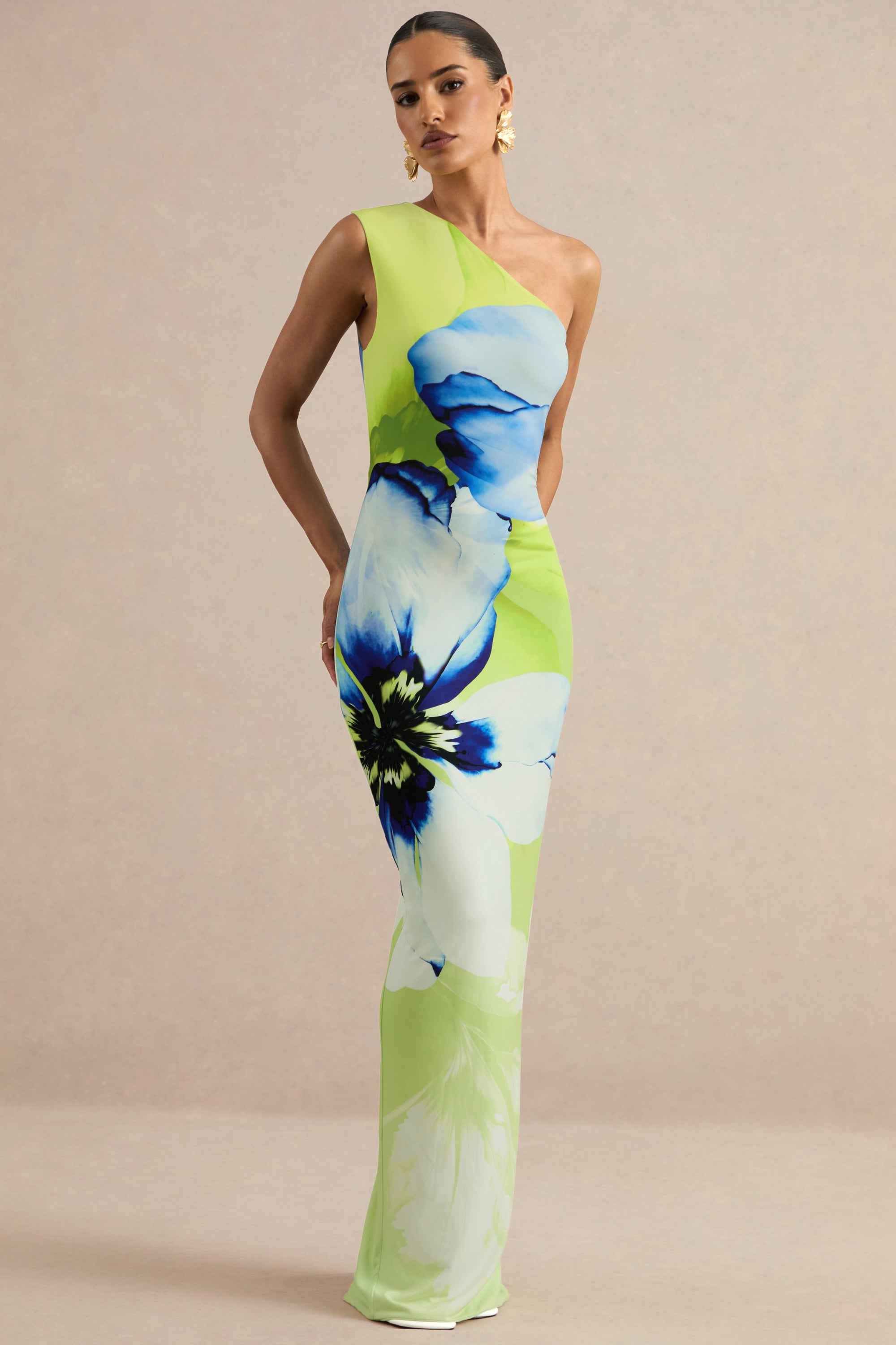 ECM_HR_CL137357154 - Niya | Lime And Blue Floral Placement Print Asymmetric-Neck Maxi Dress2.jpg
