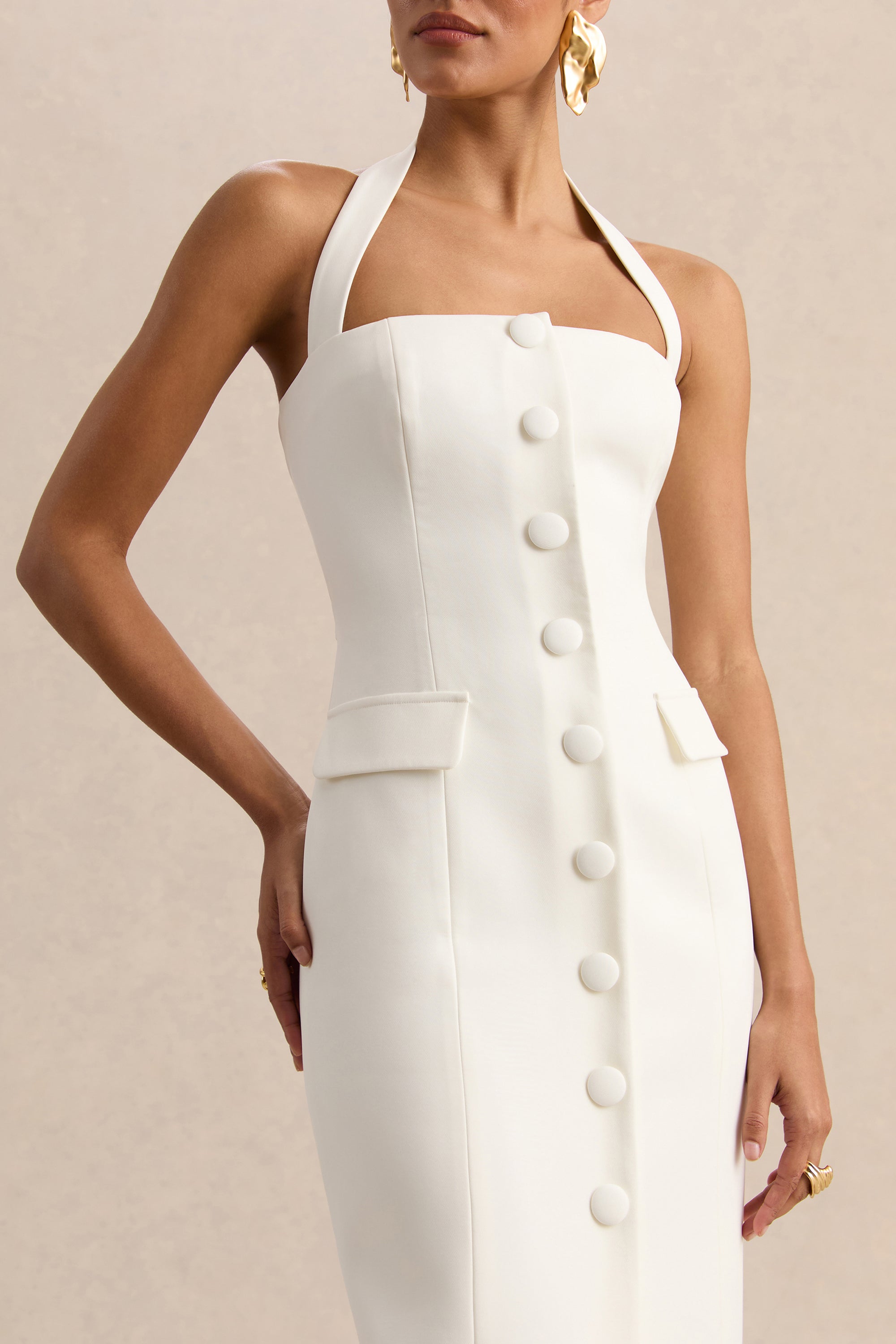 ECM_HR-CL137421110 - Steph - White Halter-Neck Tailored Maxi Dress 04.jpg