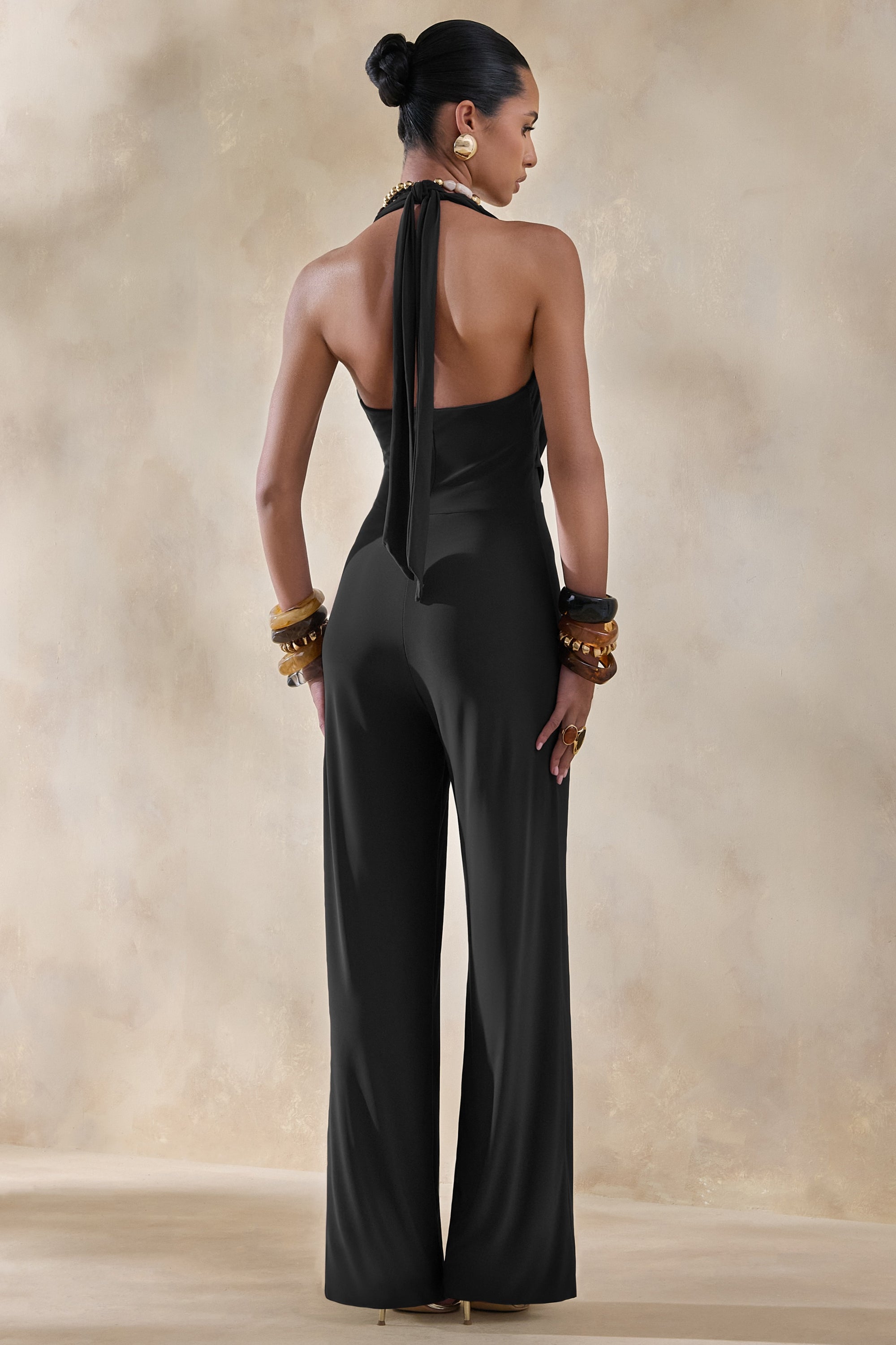 ECM_HR_CL137527001 - Clemence | Black Plunge-Neck Jumpsuit 04.jpg