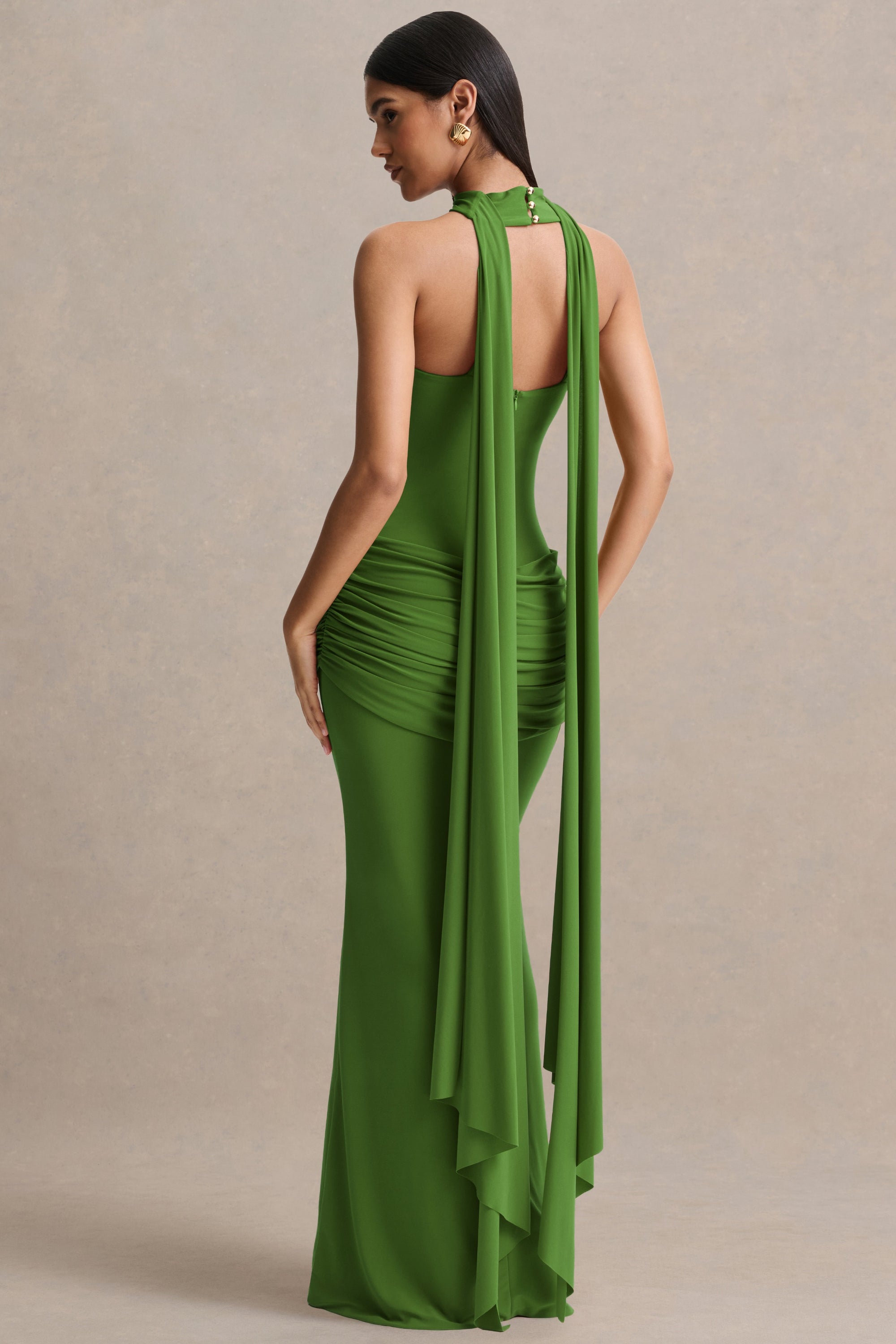 ECM_HR_CL137541037 - Graciella | Green Bandeau Maxi Dress With Draped Detailing And Scarf 50.jpg