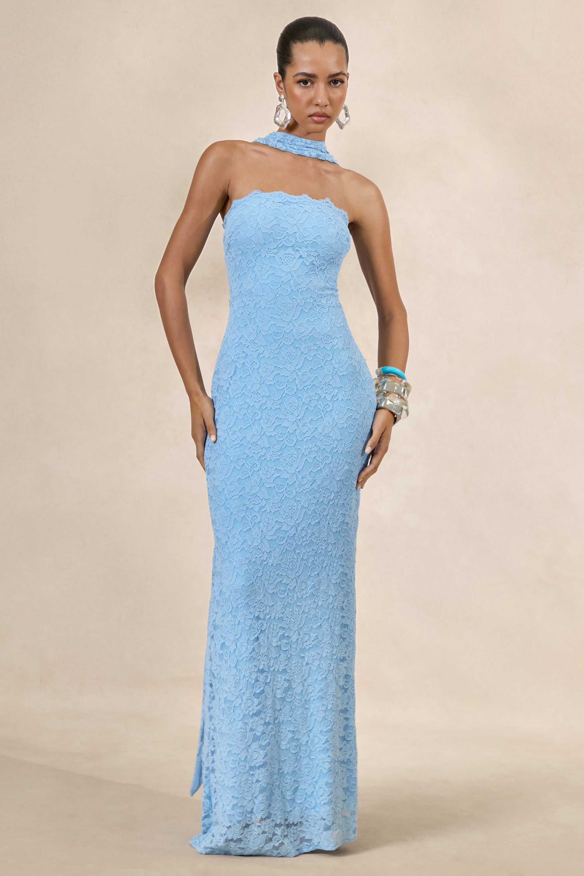 CL137628013 - Massima _ Light Blue Lace Bandeau Maxi Dress With Scarf-Detail0.jpg