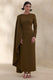 ECM_HR_CL137672031 - Jovea | Olive Round-Neck Maxi Dress With Cape-Sleeve 0.jpg