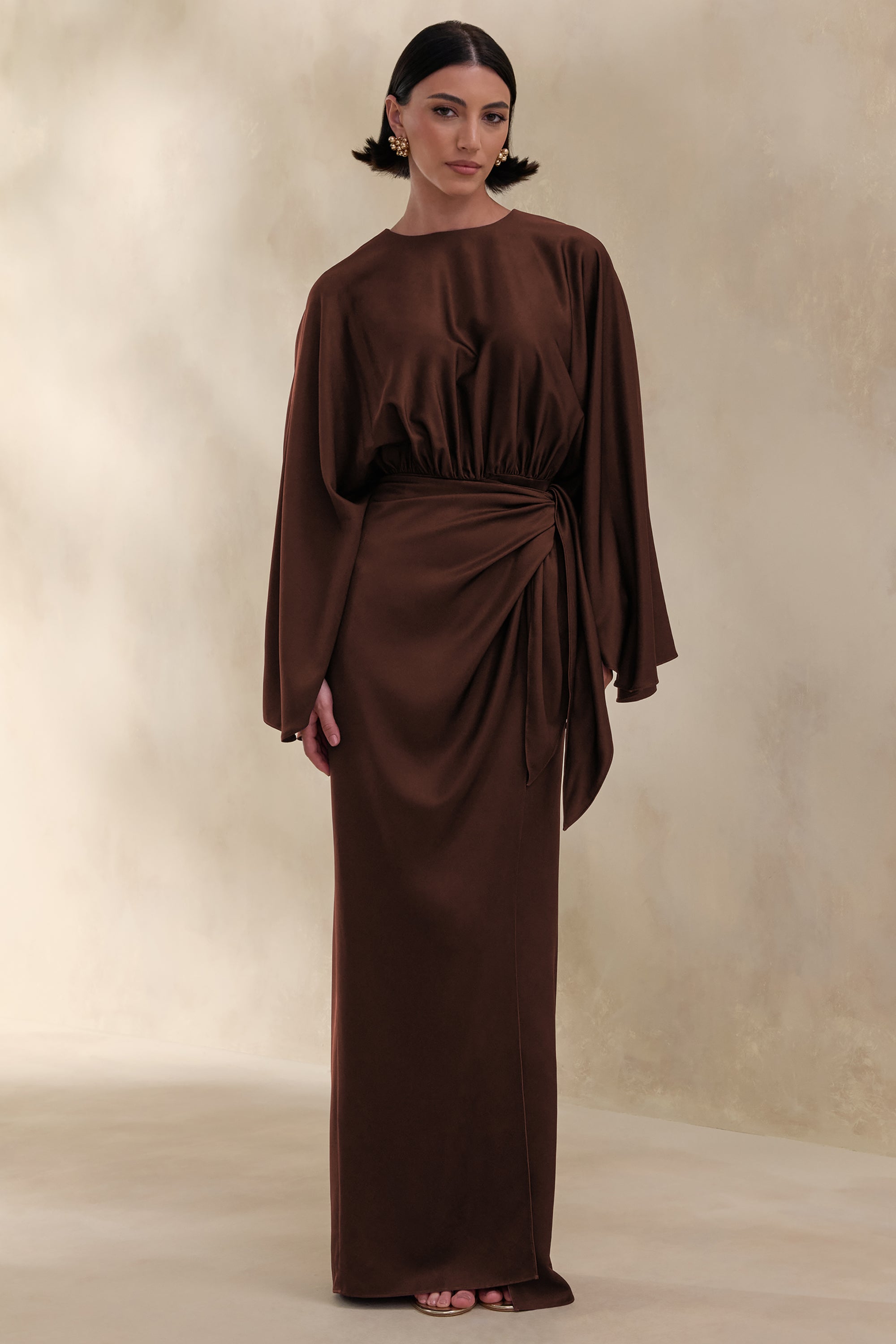 CL137674022---Delphina-_-Brown-Satin-Maxi-Dress-With-Gathered-And-Knot-Detail-1.jpg