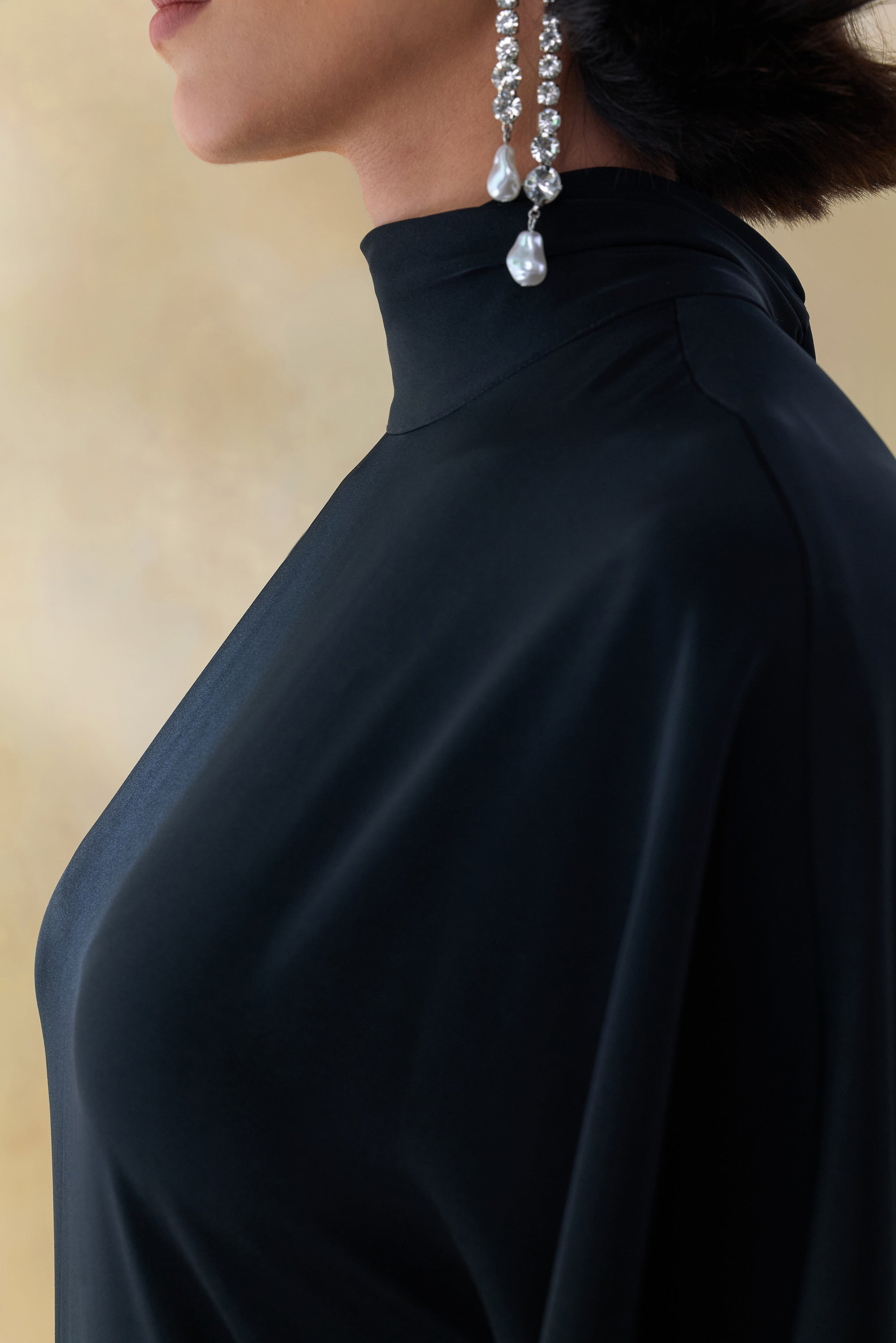 ECM_HR_CL137675002 - Lumisette _ Black Satin High-Neck Maxi Dress With Cape 6.jpg