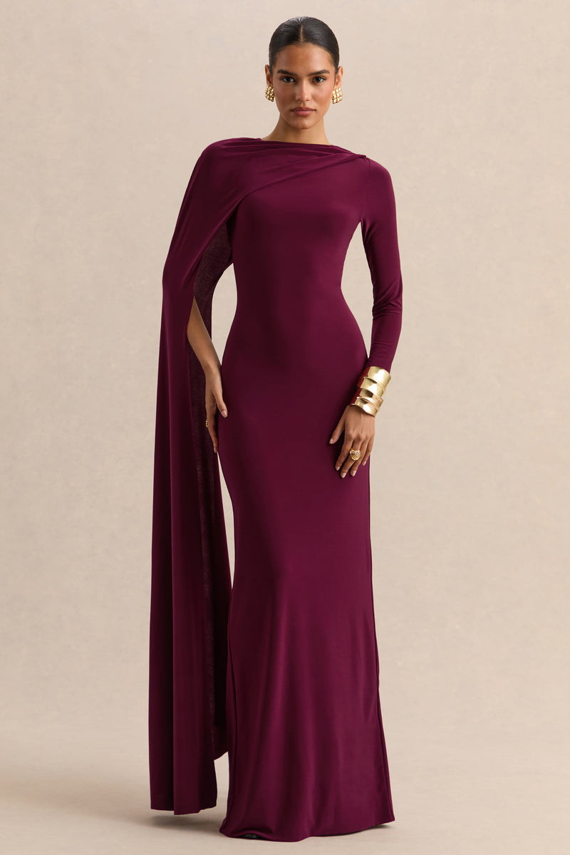 ECM_HR_CL137676102---Halina---Burgundy-High-Neck-Maxi-Dress-With-Cape-Sleeve-01_HERO.jpg