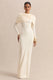 ECM-HR-CL137698111 - Evessa - Cream High-Neck Maxi Dress With Gathered-Detailing 02.jpg