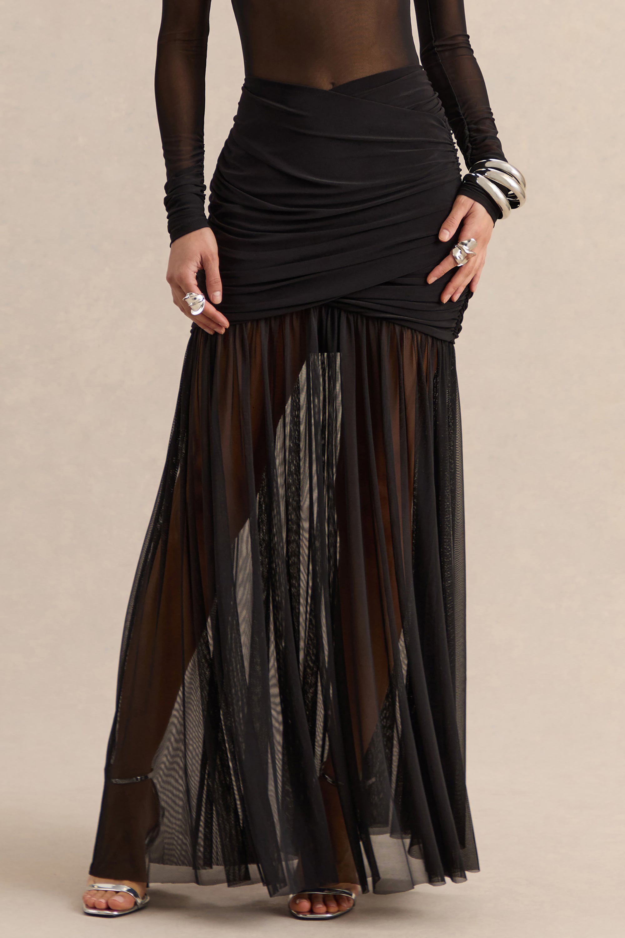 ECM_HR_CL137835001---Kallie-_-Black-Twisted-Waist-Mesh-Maxi-Skirt-+-CL137819001---Garina-_-Black-Mesh-High-Neck-Bodysuit-With-Long-Sleeves--4.jpg