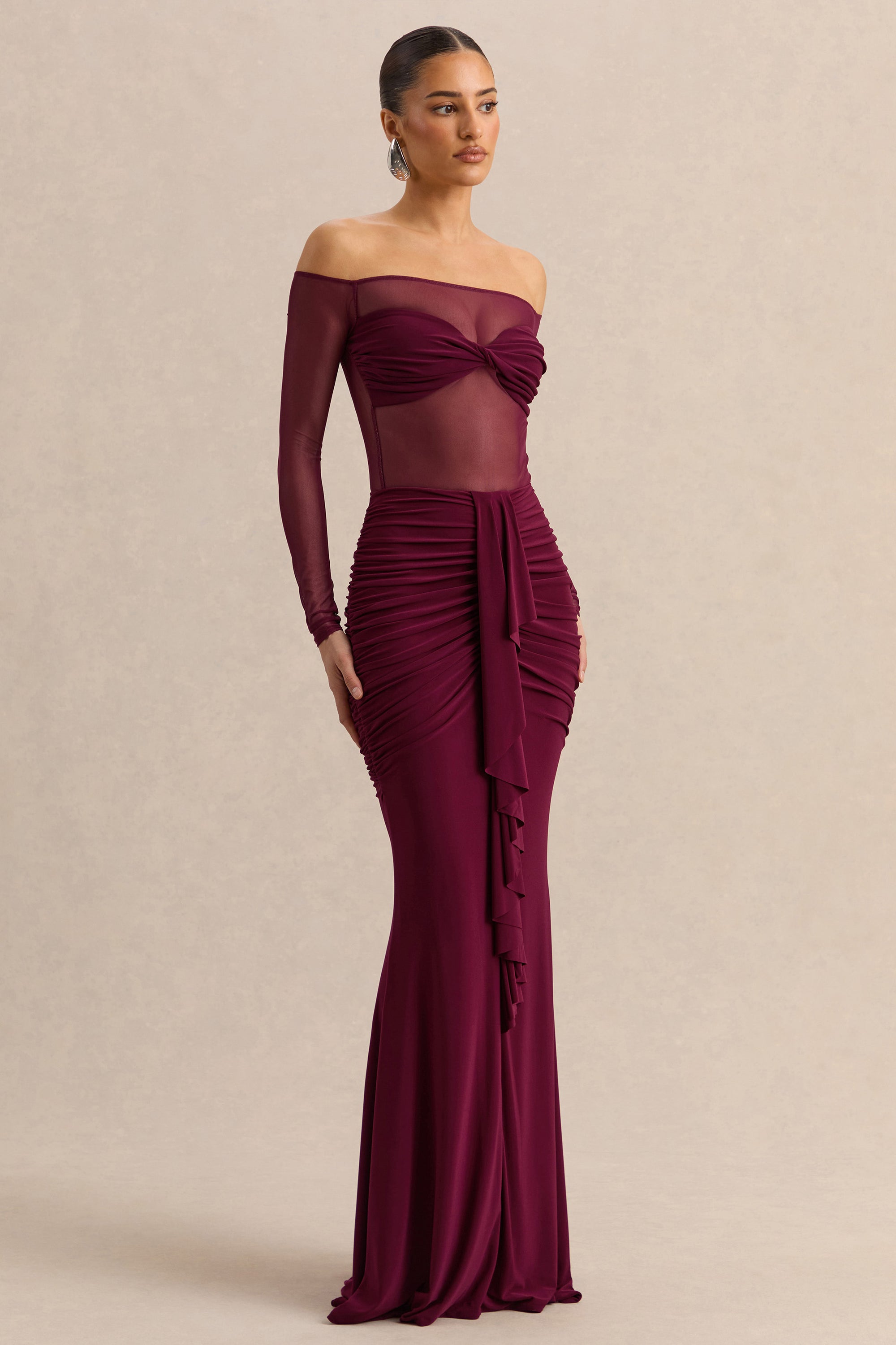 ECM_HR_CL137843102 - Iskra | Burgundy Extreme Ruffled Maxi Skirt 1.jpg