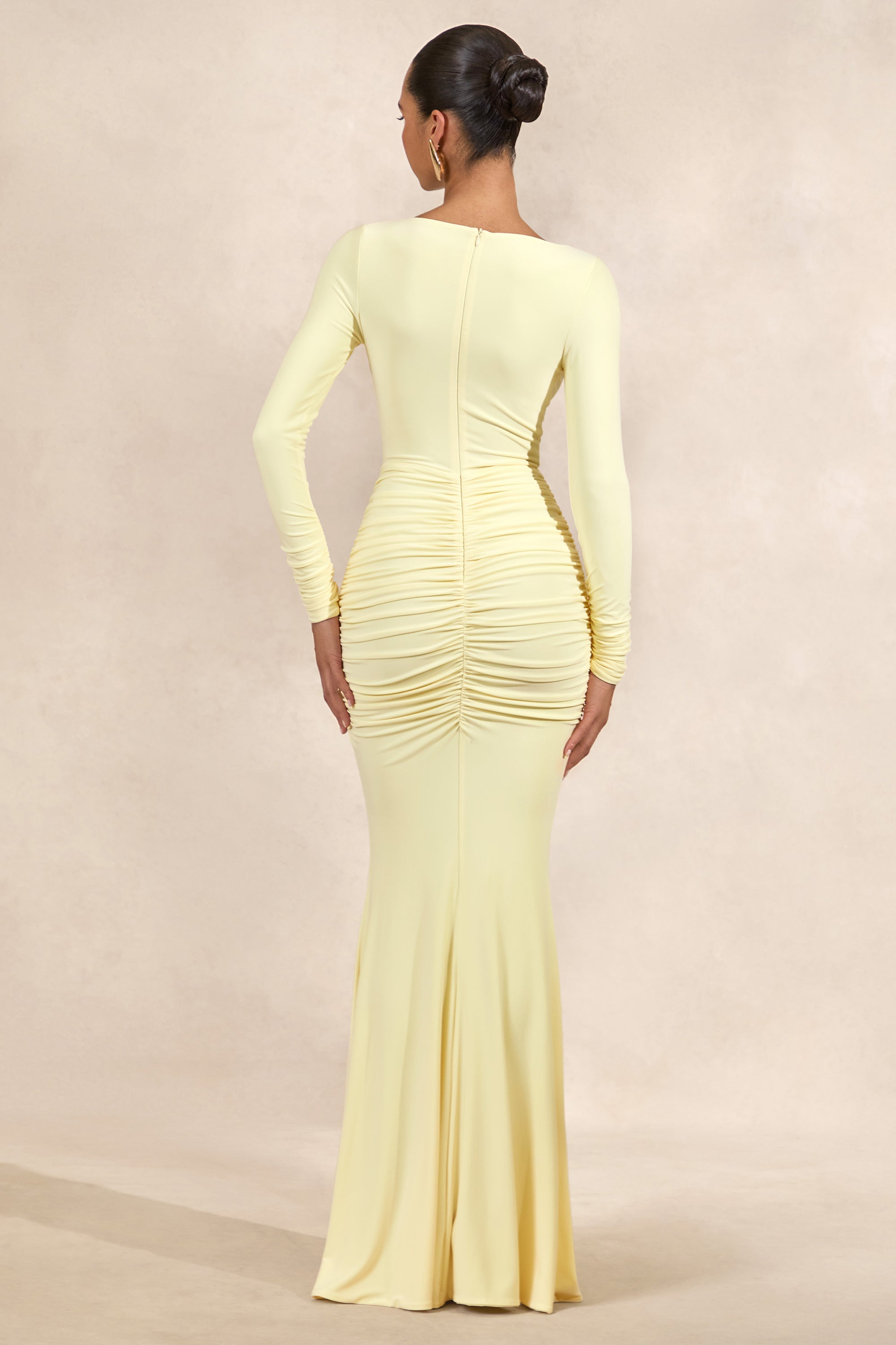 CL137848121 - Liatris _ Lemon Wide-Neck Maxi-Dress With Gathered-Detailing5.jpg