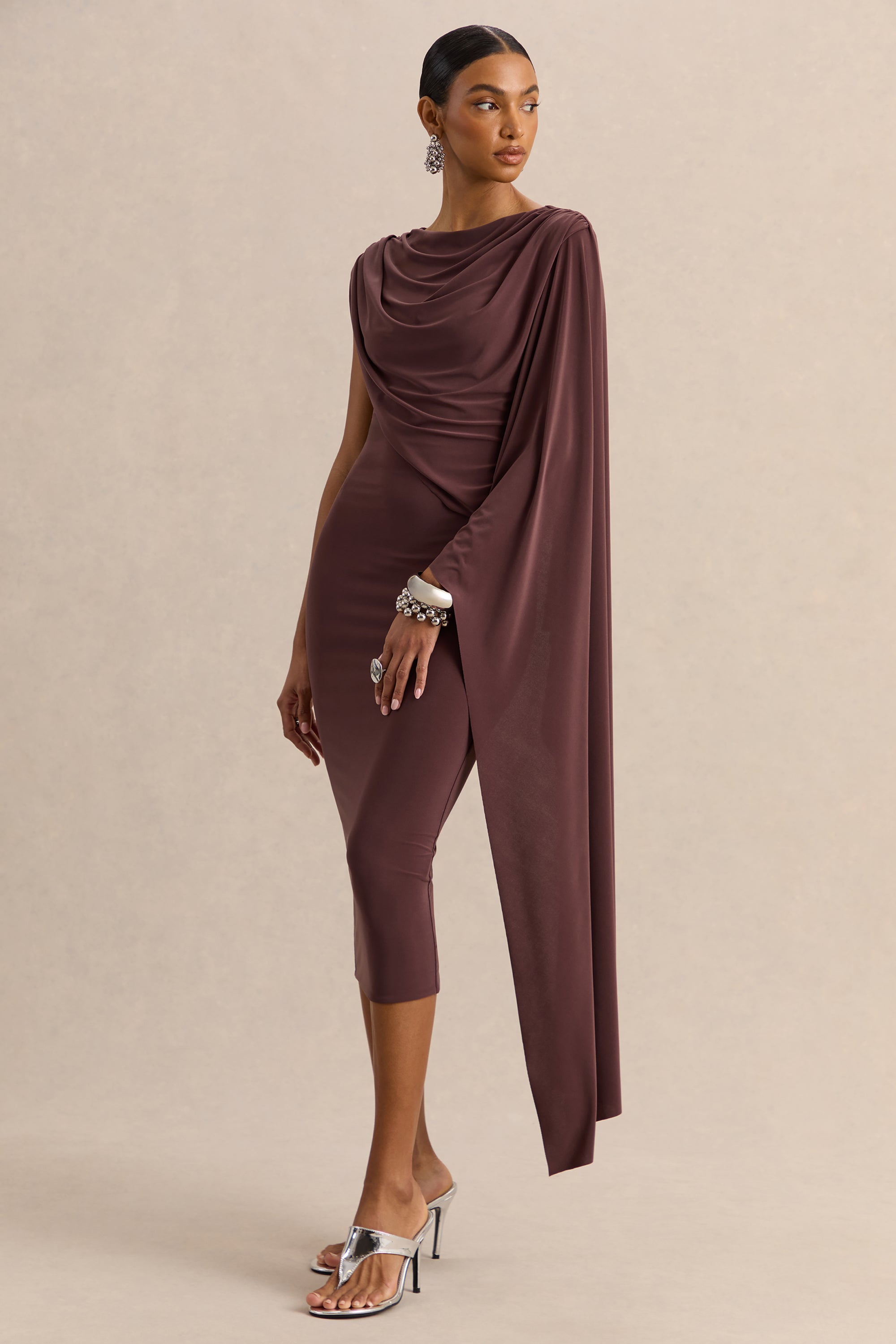 CL137869021---Kamoria---Brown-Round-Neck-Midi-Dress-With-Cape-Sleeve---49.jpg