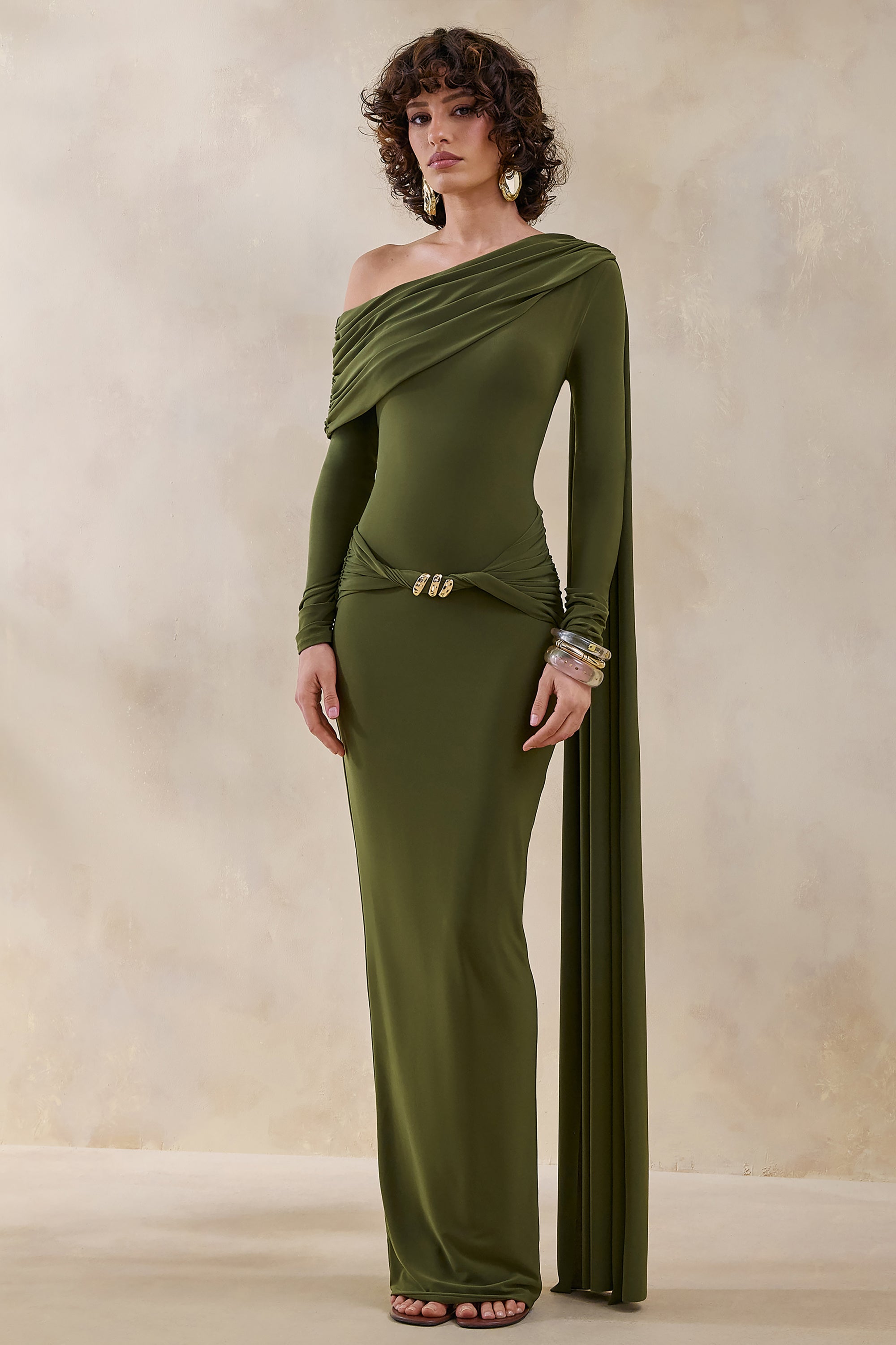 ECM_HR_CL137876037---Bessy-_-Green-Asymmetric-Neck-Maxi-Dress-With-Gathered-Detailing-And-Sash-0.jpg