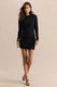 ECMH_HR_CL137900001 - Anavine _ Black Round-Neck Mini Dress With Long-Sleeves And Draped-Detailing 02.jpg