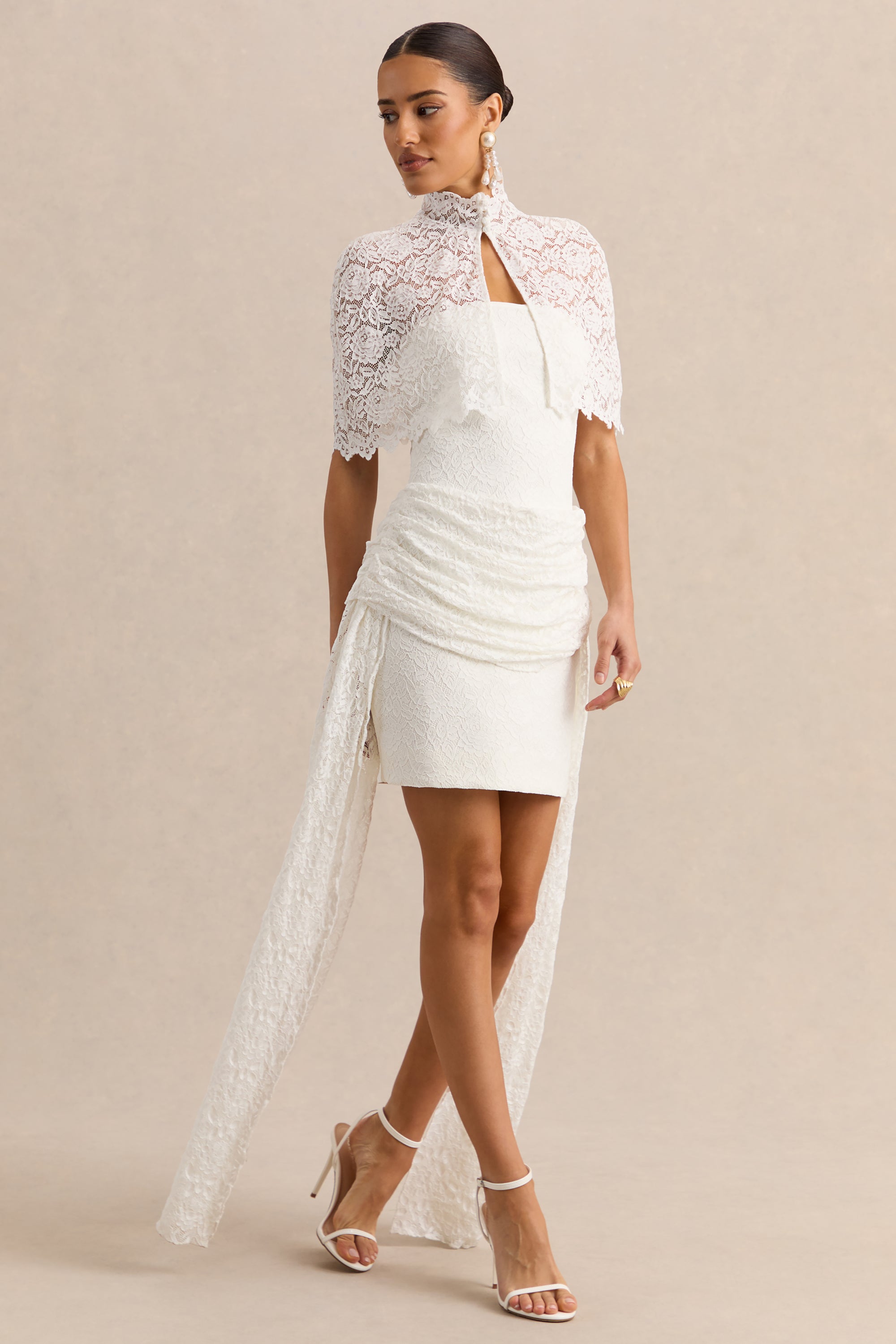 ECM_HR_CL137805110----Milavia---White-Lace-High-Neck-Mini-Dress-With-Wrap-&-Sash-Detail-2.jpg