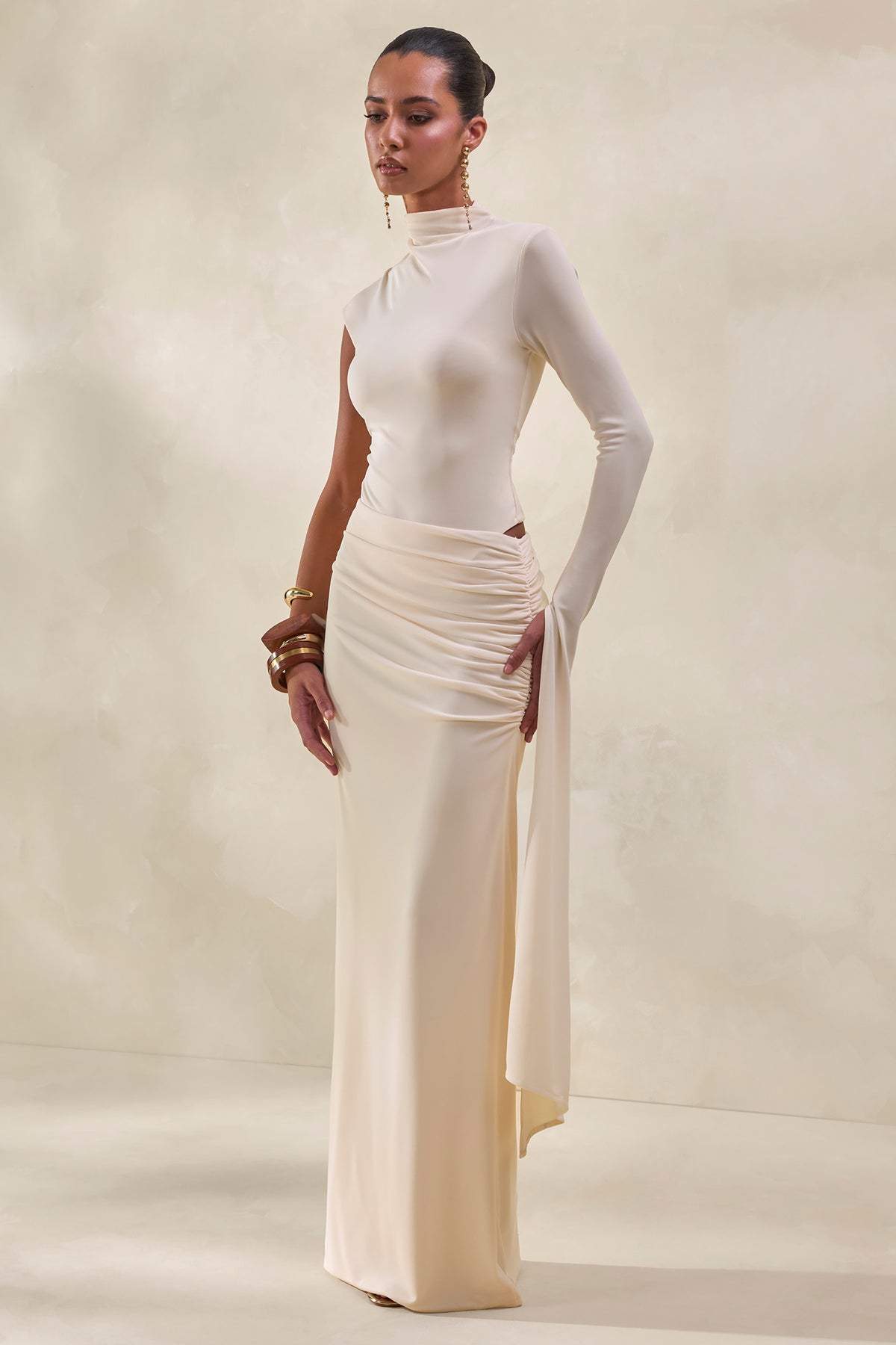 ECM_HR_CL137950111---Adessa-_-Cream-Asymmetric-Waist-Ruched-Maxi-Skirt-+-CL137946111---Ellora-_-Cream-High-Neck-One-Sleeve-Bodysuit4.jpg