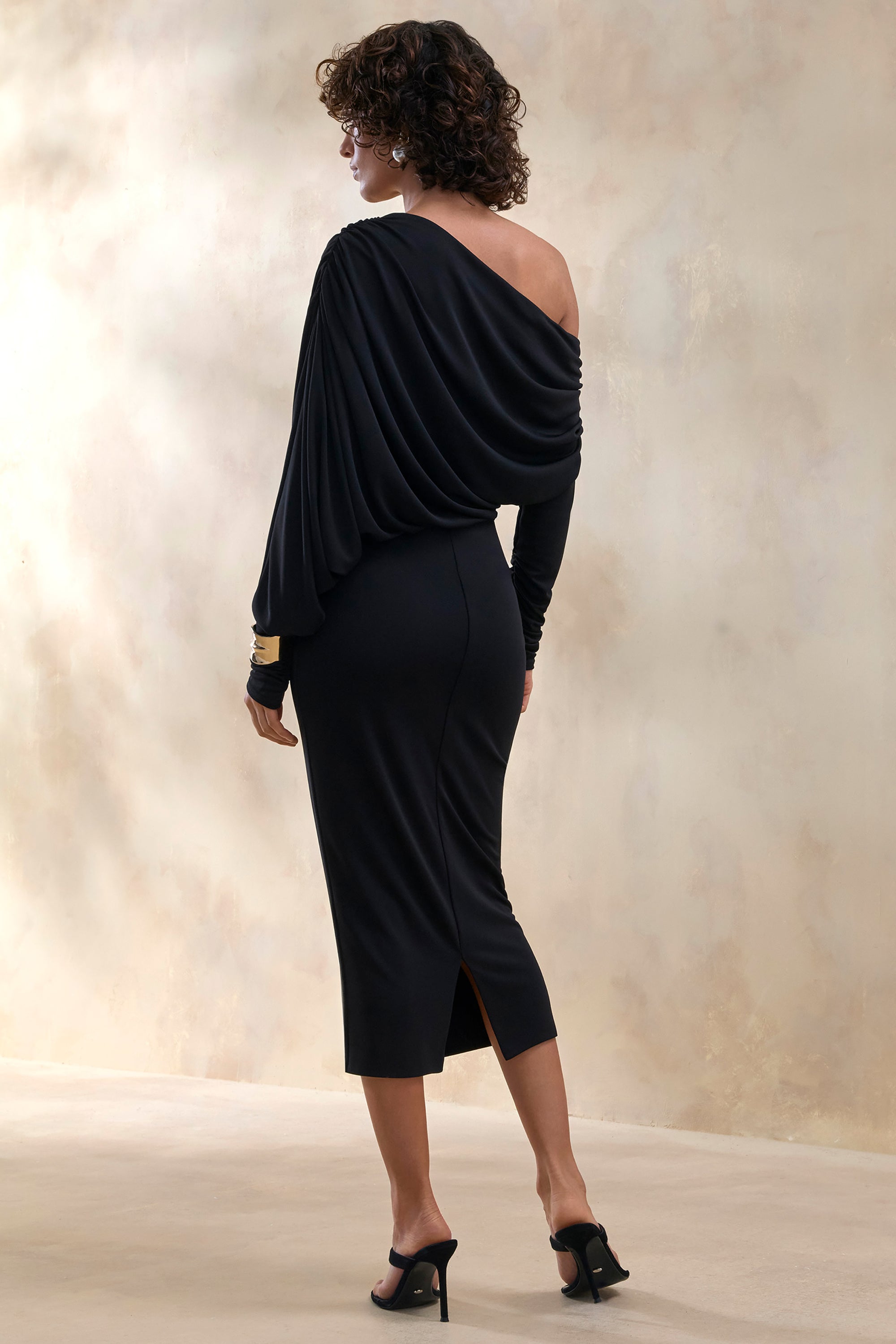 ECM_HR_CL138029001---Dalissa-_-Black-Asymmetric-Neck-Midi-Dress-With-Draped-Detailing-3.jpg