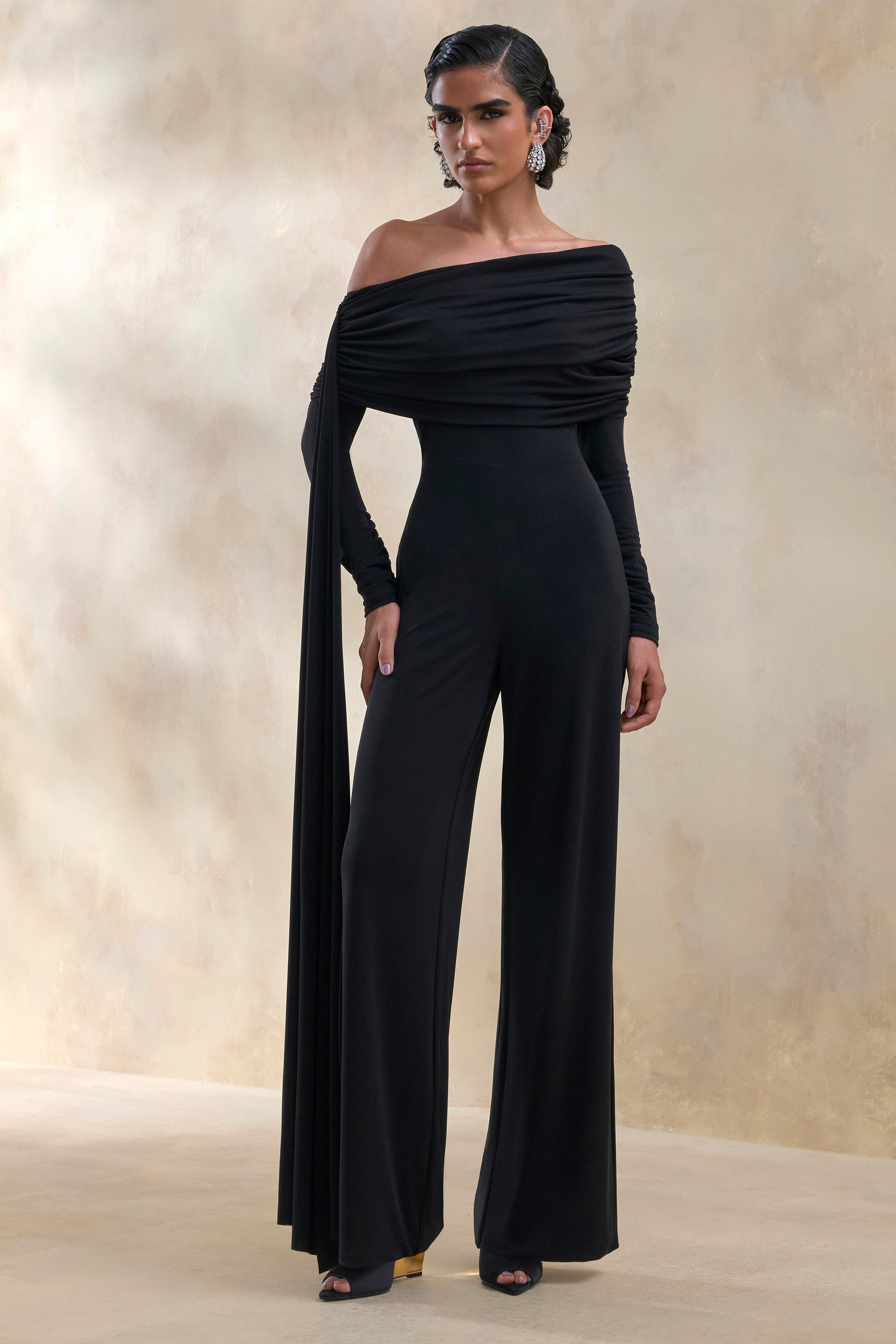 ECM_HR_CL138036001 - Elova _ Black Bardot-Neck Jumpsuit With Sash 1.jpg