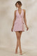 ECM_HR_CL138093084 - Carlin _ Pink Plunge-Neck Tailored Mini Dress With Button Detailing0.jpg