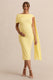 ECM_HR_CL138106121  - Braelyn Lemon Asymmetric-Neck Maternity Midi Dress With Gathered Detailing And Sash 0.jpg