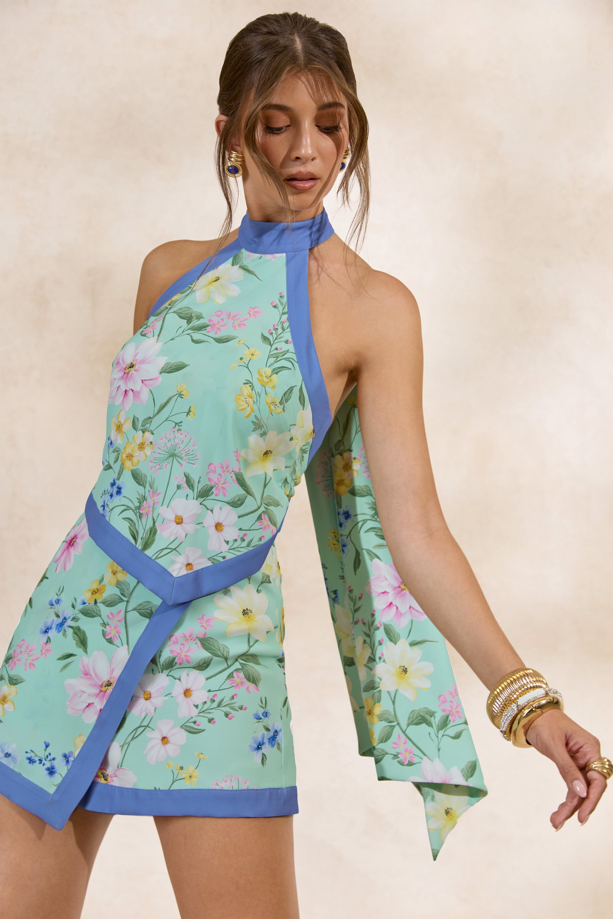 CL138207032 - Maritza _ Mint Floral Halter-Neck Asymmetric Playsuit0.jpg