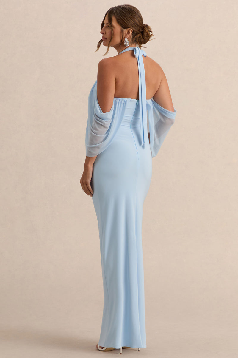 ECM_HR_CL138232013  - Caris Light Blue Bardot-Neck Maternity Maxi Dress 4.jpg
