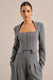 CL138277042 - Genara - Grey Pinstripe Square Neck Long Sleeve Tailored Top6.jpg