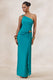ECM_HR_CL138426036 - Sariah _ Teal Asymmetric-Neck Maxi Dress With Gathered Detailing And Gold Details 2.jpg