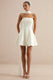 ECM_HR_CL138595110 - Taryna | White Lace Hair Bow + CL138454110 - Elvara | White Lace Bandeau-Neck Mini Dress With Scarf Detail 0.jpg