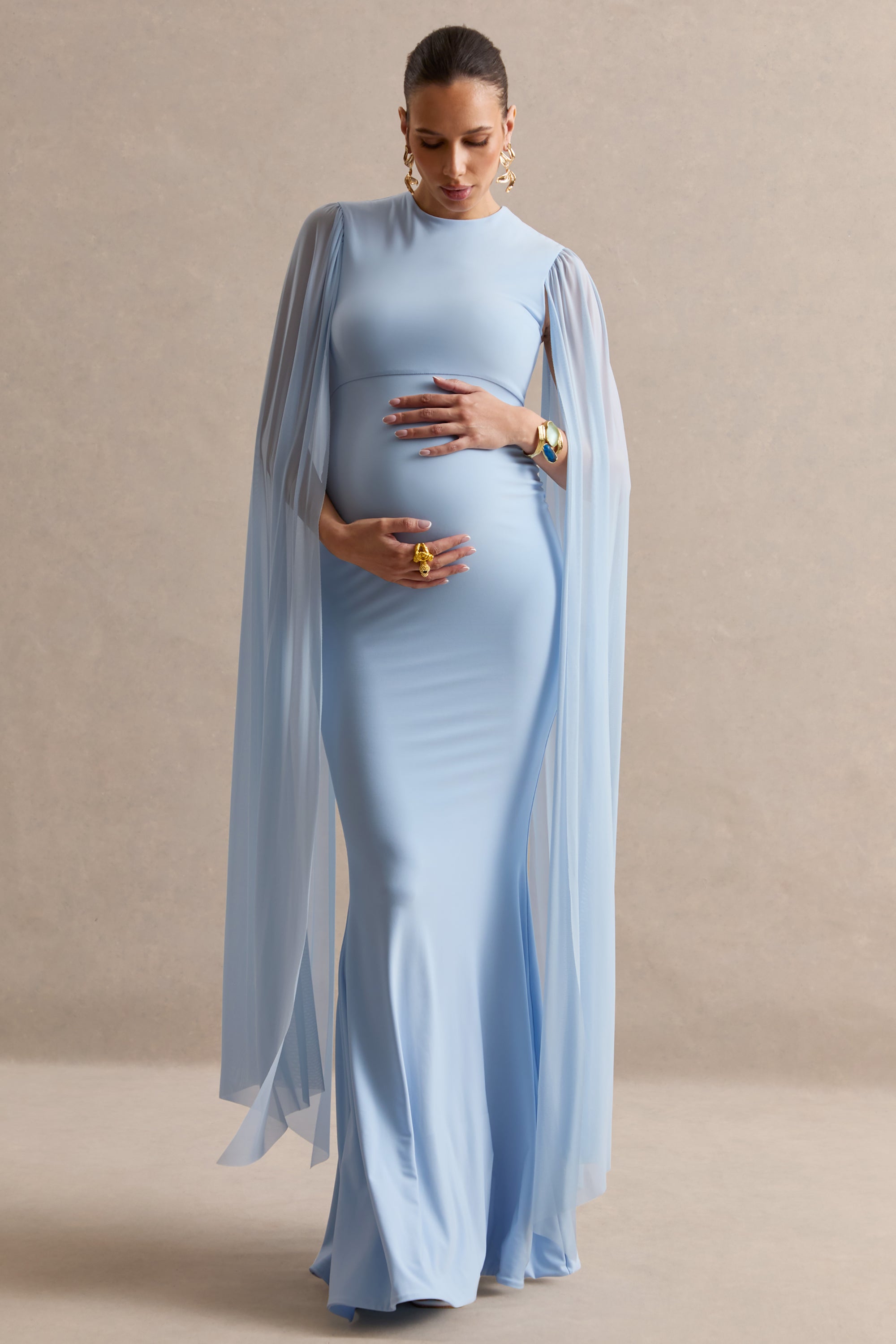 ECM_HR_CL138469013---Calitheia-_-Light-Blue-Maternity-Maxi-Skirt-With-Gathered-Detailing-+-CL138481013---Cataleya-_-Light-Blue-Asymmetric-Neck-Maternity-Top-With-Knot-And-Sash-Detail2.jpg