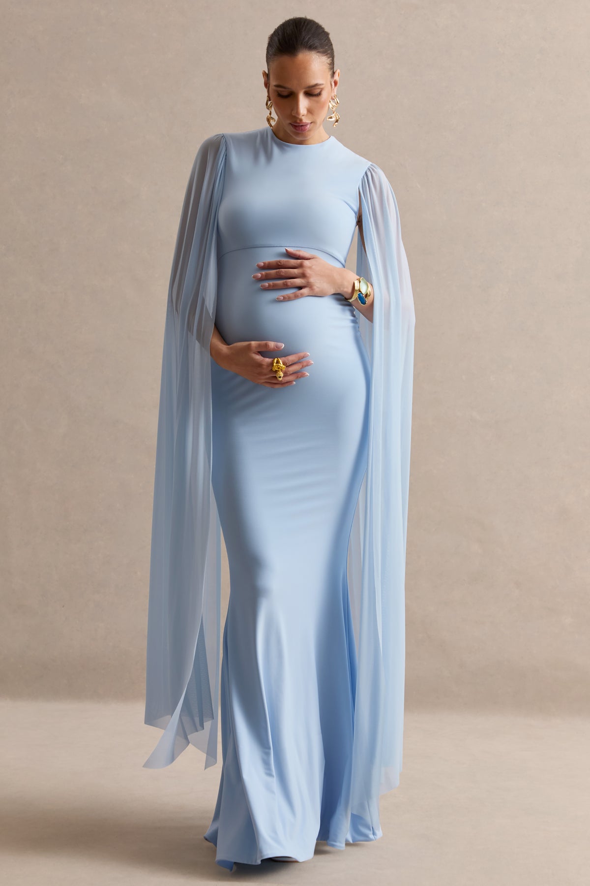 ECM_HR_CL138469013---Calitheia-_-Light-Blue-Maternity-Maxi-Skirt-With-Gathered-Detailing-+-CL138481013---Cataleya-_-Light-Blue-Asymmetric-Neck-Maternity-Top-With-Knot-And-Sash-Detail2.jpg