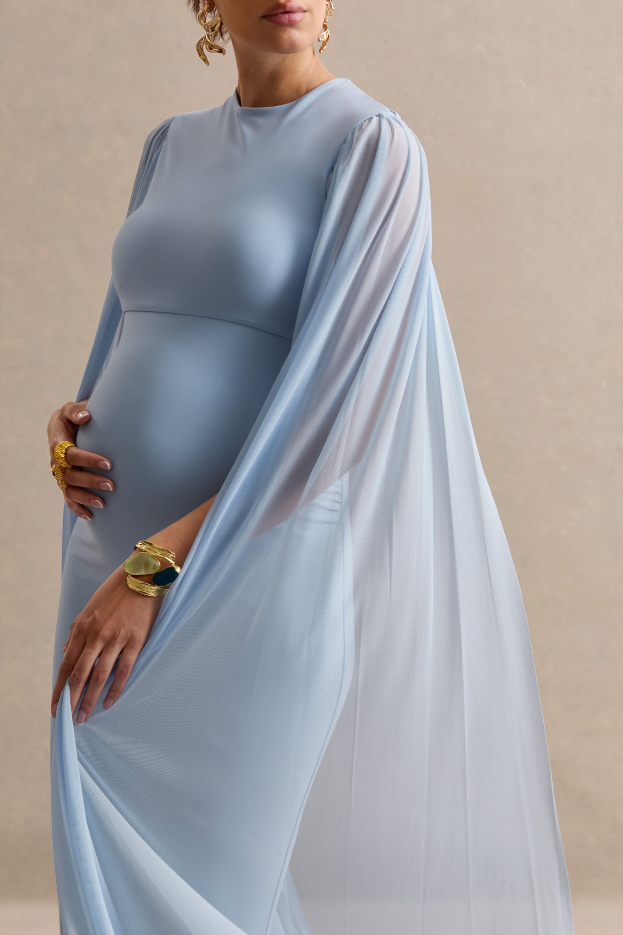ECM_HR_CL138469013---Calitheia-_-Light-Blue-Maternity-Maxi-Skirt-With-Gathered-Detailing-+-CL138481013---Cataleya-_-Light-Blue-Asymmetric-Neck-Maternity-Top-With-Knot-And-Sash-Detail7.jpg