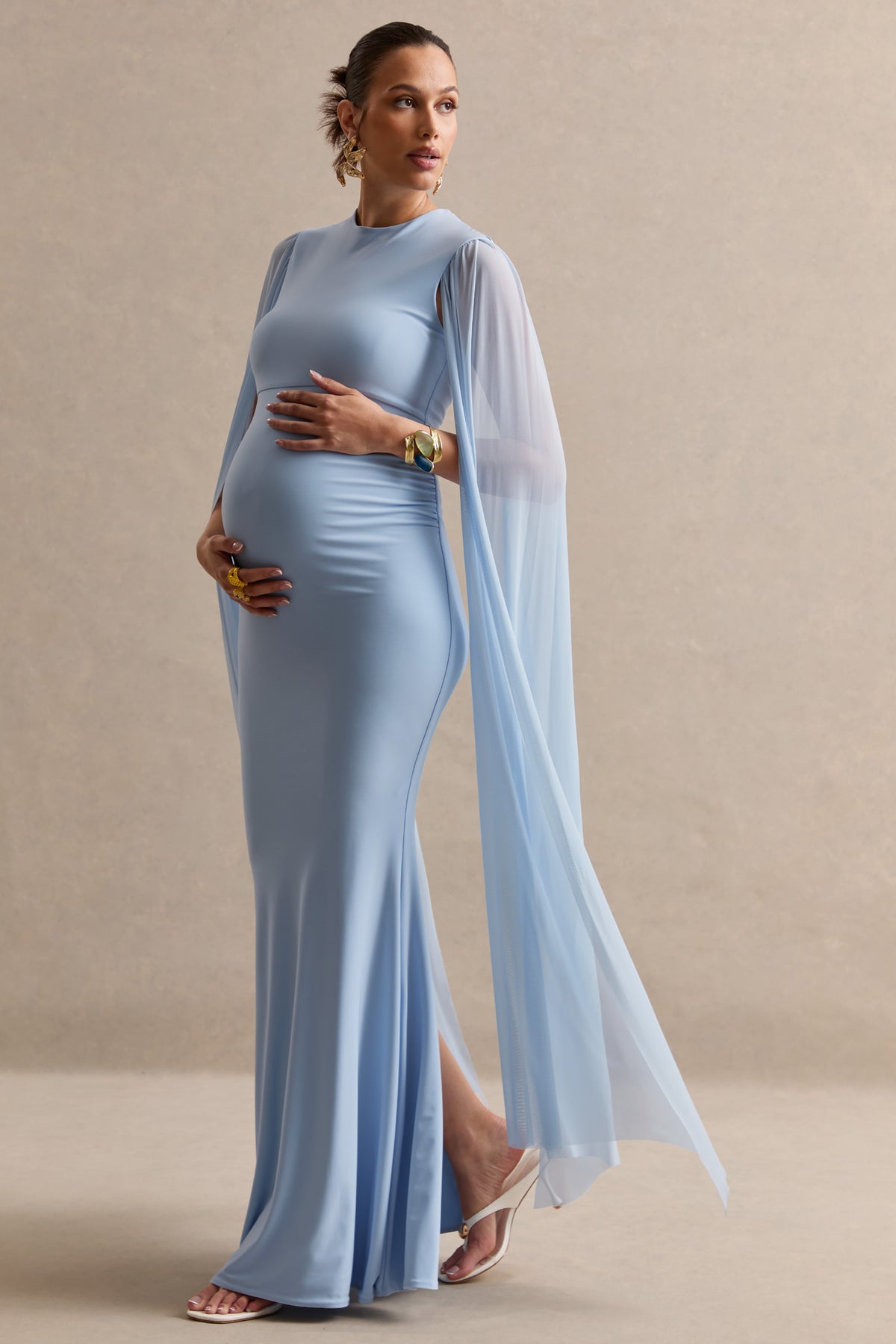 ECM_HR_CL138469013---Calitheia-_-Light-Blue-Maternity-Maxi-Skirt-With-Gathered-Detailing-+-CL138481013---Cataleya-_-Light-Blue-Asymmetric-Neck-Maternity-Top-With-Knot-And-Sash-Detail3.jpg