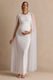 ECM_HR_CL138485110  - Tereza White Round-Neck Maternity Maxi Dress With Sheer Cape Sleeves1.jpg