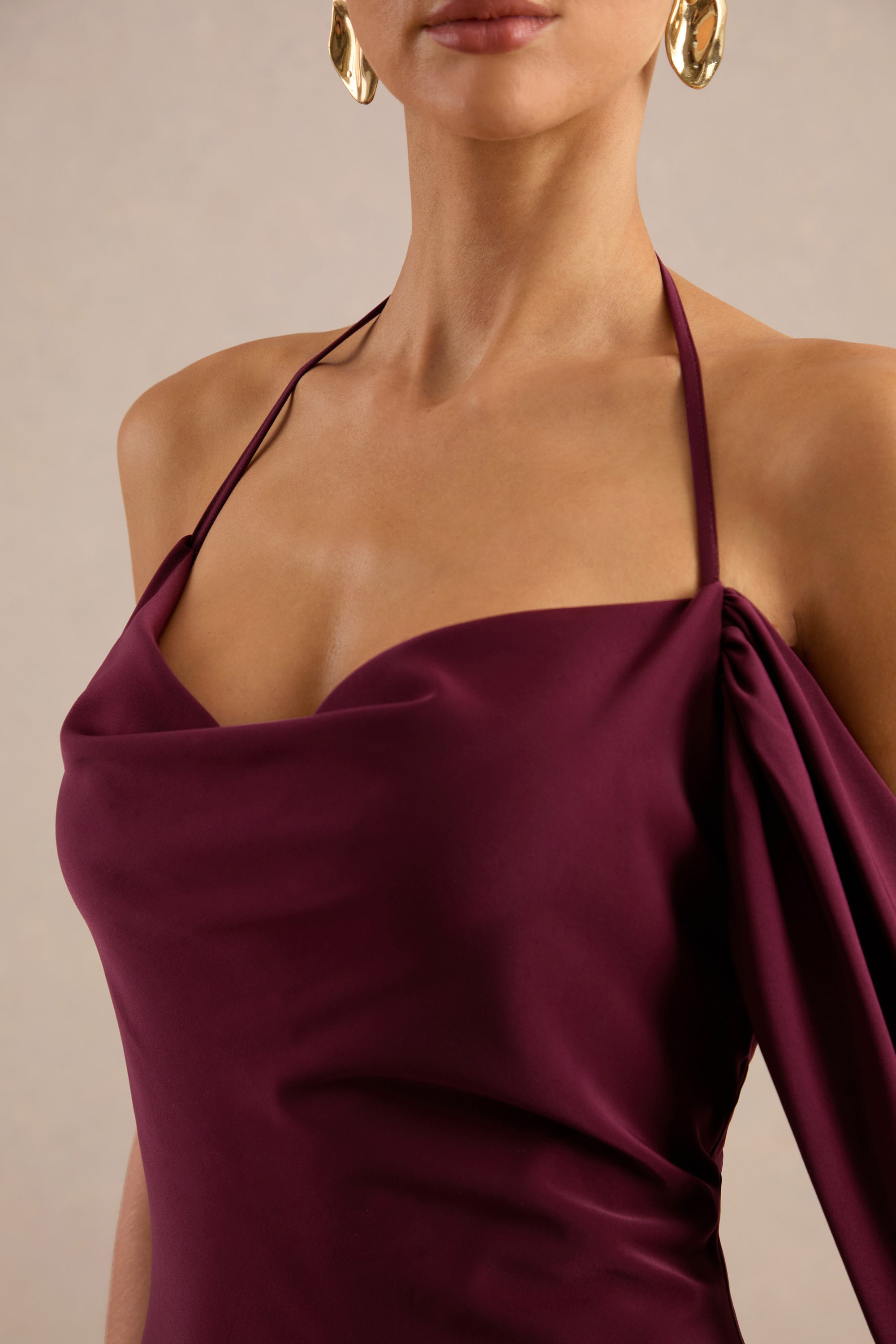 ECM_HR_CL138542102 - Karisa | Burgundy Satin Cowl-Neck Maxi Dress With Draped Detail4.jpg