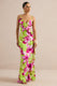 ECM_HR_Marcelina Lime And Pink Floral Print Satin V-Neck Maxi Dress With Ruffled Detailing CL138609034 16.jpg