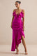 ECM_HR_CL138627084 - Salvina | Pink Satin V-Neck Maxi Dress With Ruffled Detailing And Scarf Detail 1.jpg