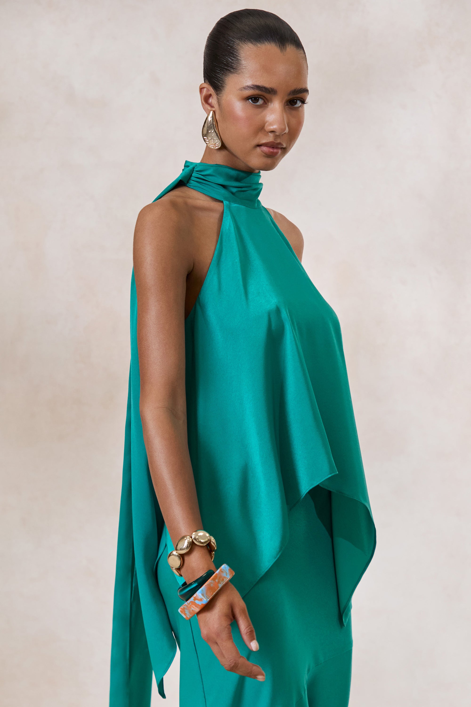 ECM_HR_CL138633036 - Sarina _ Teal Satin Maxi Skirt + CL138632036 - Sarina _ Teal Satin Halter-Neck Top 5.jpg
