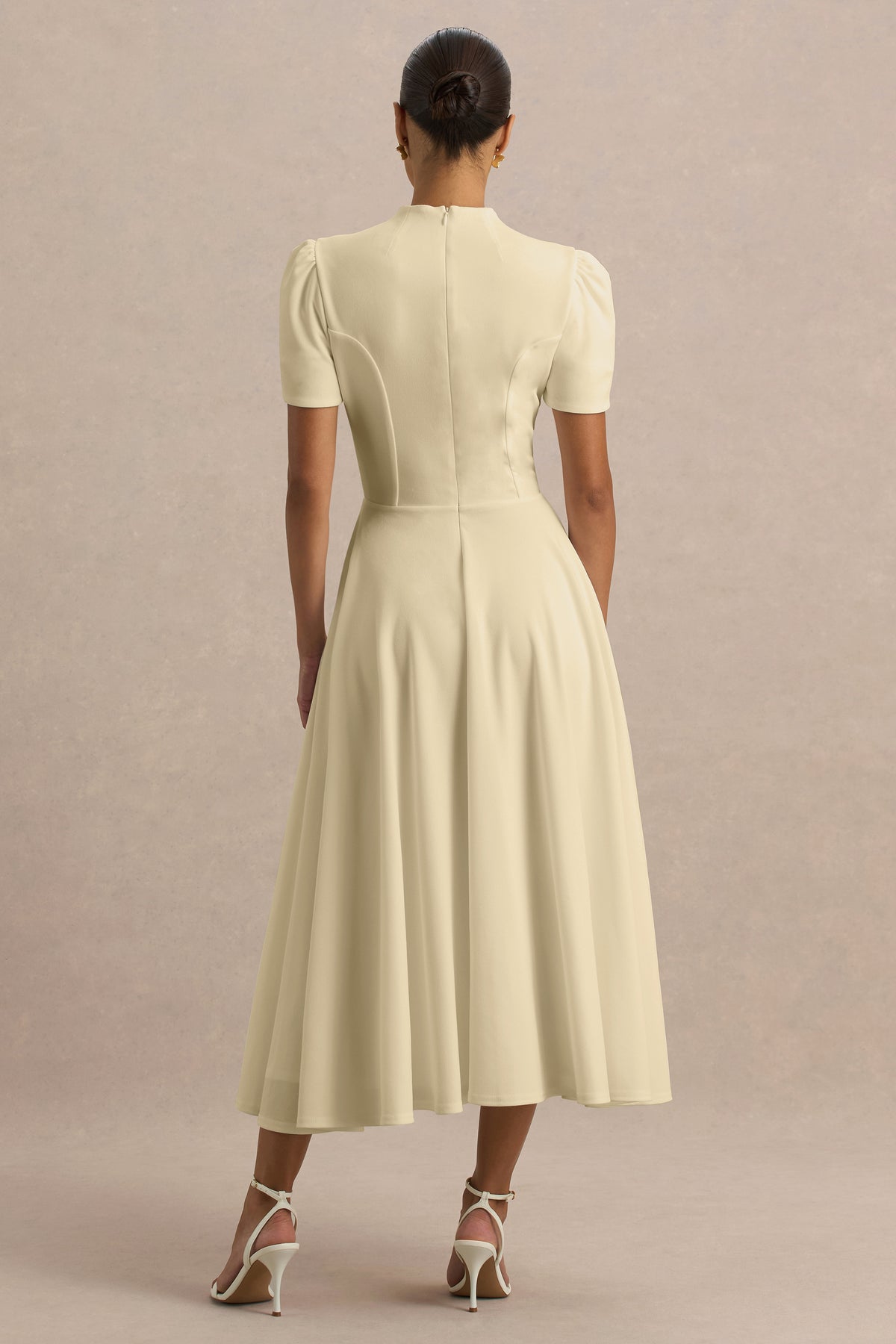 ECM_HR_CL138715121 - Vicky Lemon High Neck Midi Dress With Puff Sleeves  14.jpg
