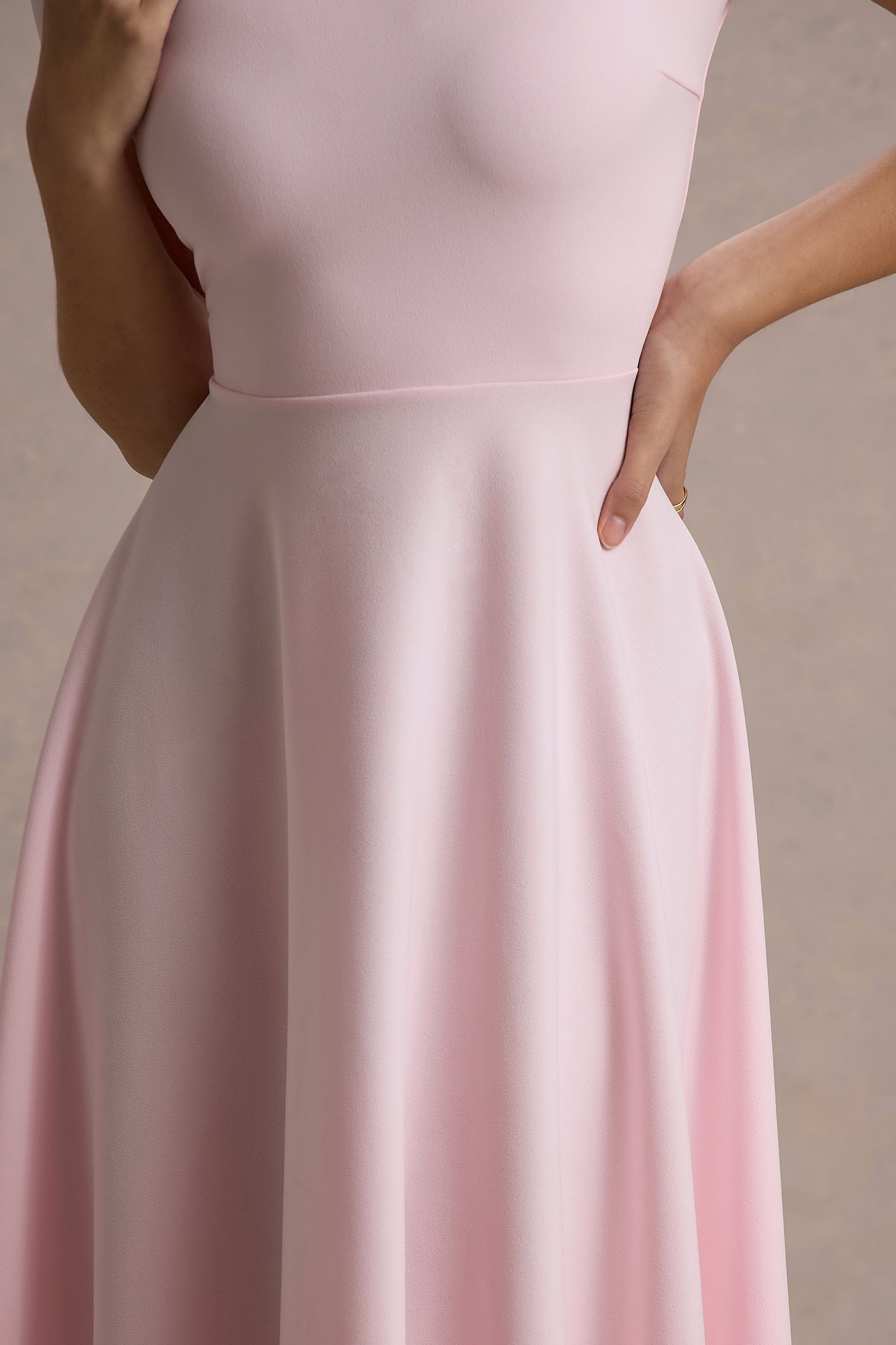 ECM_HR_CL138718081 - Bellona  - Pink High-Neck High-Low Midi Dress 5.jpg